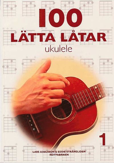Cover for Eddie Strängliden · 100 lätta låtar ukulele 1 (Pocketbok) (2017)