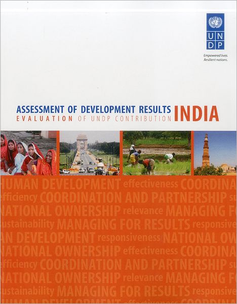 Cover for United Nations Development Programme · Assessment of development results: India - evaluation of UNDP contribution (Paperback Book) (2012)