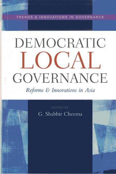 Cover for United Nations University · Democratic local governance: reforms and innovations in Asia (Paperback Book) (2013)