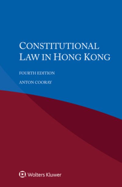 Cover for Anton Cooray · Constitutional Law in Hong Kong (Paperback Book) (2021)