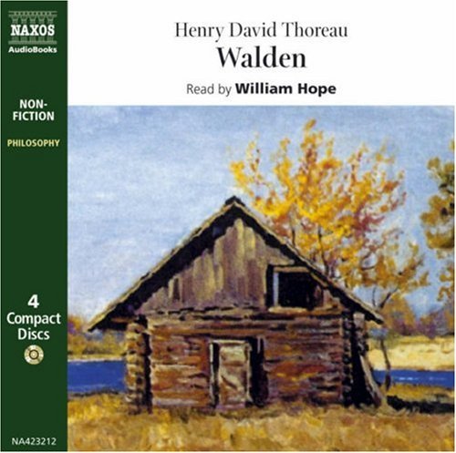 Walden *s* - William Hope - Musiikki - Naxos Audiobooks - 9789626342329 - maanantai 23. heinäkuuta 2001