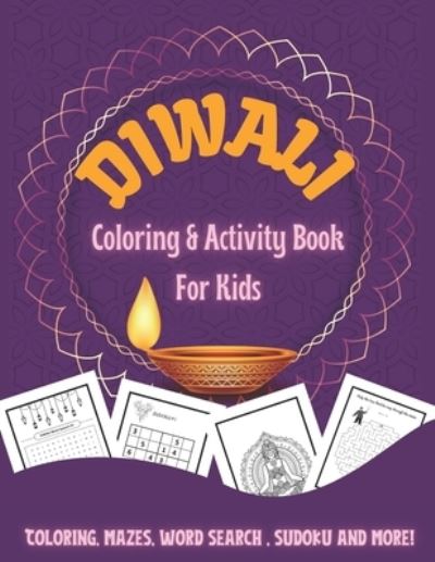 Cover for Mason William · Diwali Coloring &amp; Activity Book for Kids (Paperback Book) (2020)