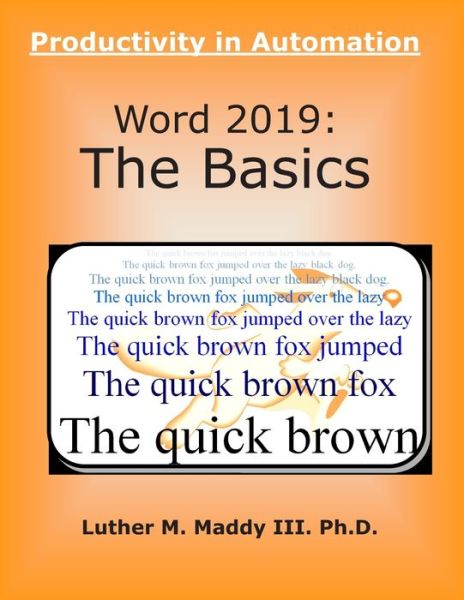 Cover for Luther M Maddy III · Word 2019 (Paperback Book) (2020)