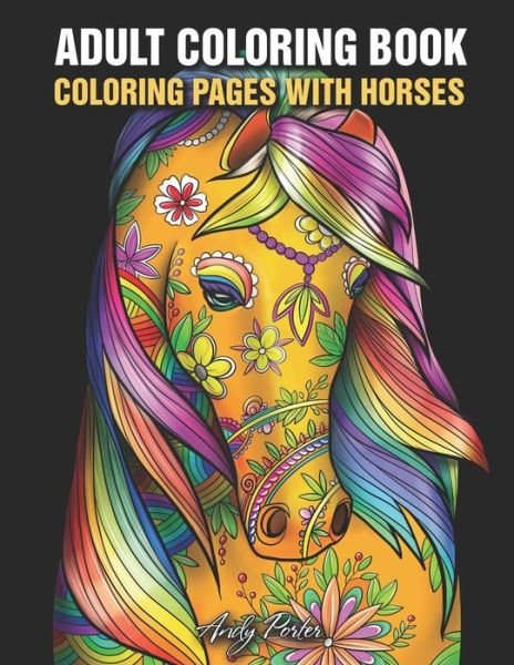 Cover for Andy Porter · Adults Coloring Book (Paperback Book) (2020)