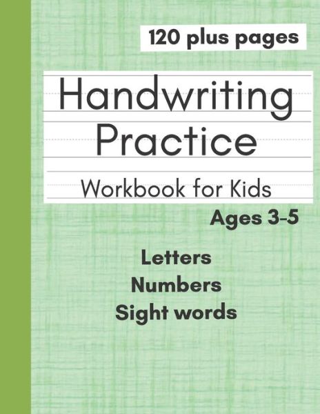 Cover for Rebecca Williams · Handwriting Practice Workbook for Kids (Paperback Book) (2020)