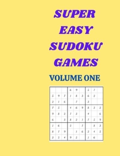 Cover for Cannonbooks · Super Easy Sudoku Games (Paperback Book) (2020)