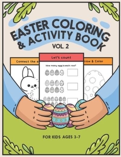 Cover for Therepublicstudio Publishing · Easter Coloring &amp; Activity book Vol 2 (Pocketbok) (2021)