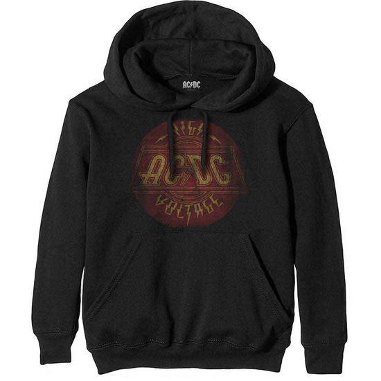 Cover for AC/DC · AC/DC Unisex Pullover Hoodie: High Voltage Vintage (Hoodie)