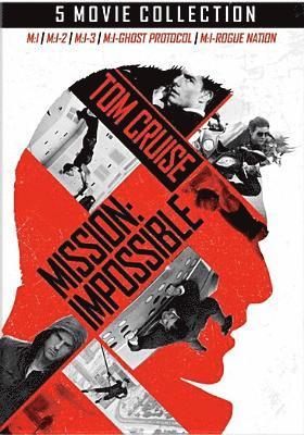 Cover for Mission: Impossible 5-movie Collection (DVD) (2018)