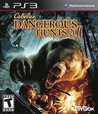 Cover for Activision Blizzard · Cabela's Dangerous Hunts 2011 (PS3)