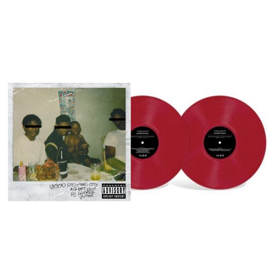 Cover for Kendrick Lamar · Good Kid, M.A.A.D. City (LP) [Limited Opaque Red Vinyl edition] (2022)
