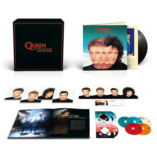 Cover for Queen · The Miracle (LP/CD/DVD/BD) [Super Deluxe Box Set edition] (2022)