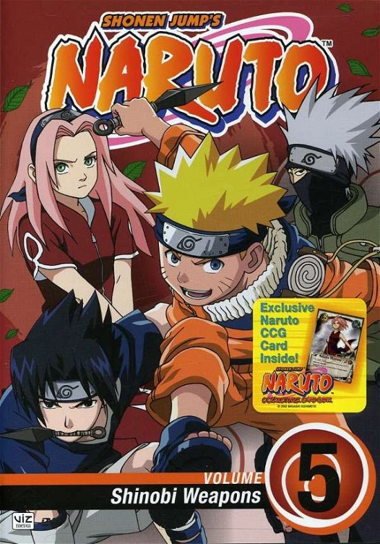 Cover for Naruto · Vol. 5-shinobi Weapons (DVD) (2009)