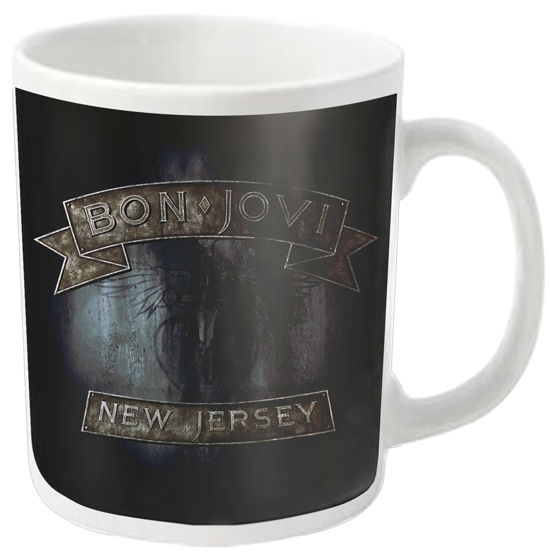 Cover for Bon Jovi · New Jersey (Mugg) [White edition] (2017)