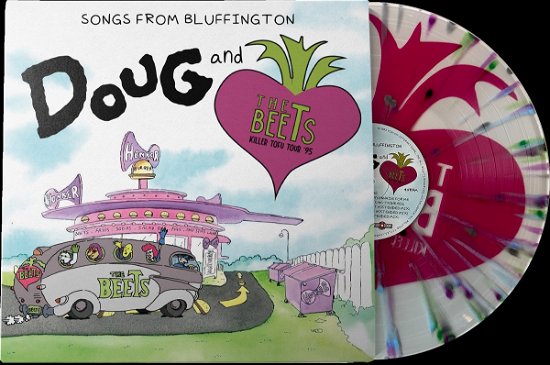 Cover for Doug &amp; The Beets · Songs From Bluffington (LP) [Limited Splatter Coloured Vinyl edition] (2024)