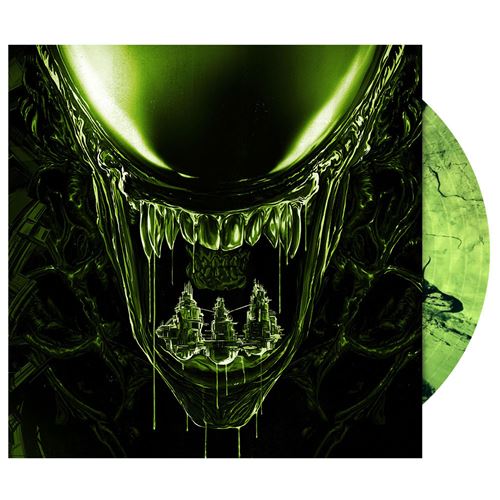 Cover for The Flight &amp; Christian Henson · Alien: Isolation (LP) [Acid Blood Green Vinyl edition] (2025)