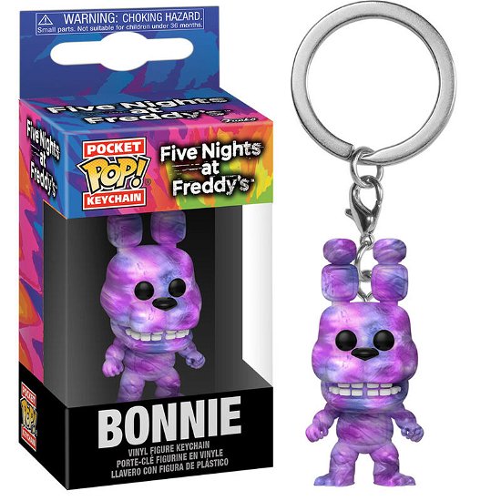 Five Nights at Freddy's Tiedye- Bonnie - Funko Pop! Keychain: - Merchandise - Funko - 0889698642330 - 29. September 2022