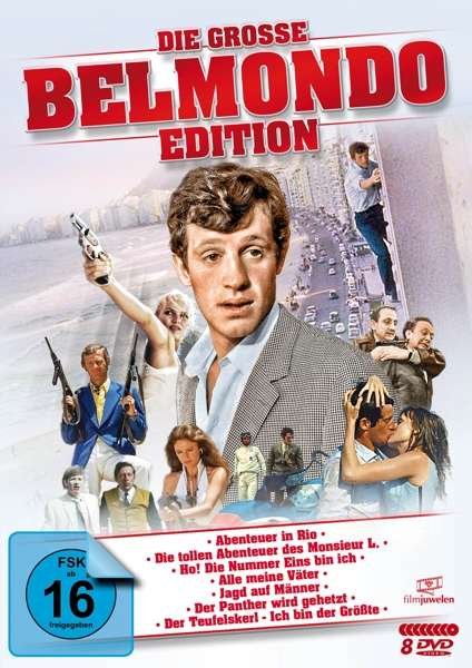 Cover for Jean-paul Belmondo · Die Grosse Belmondo-edition (8 (DVD) (2017)