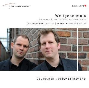Cover for Pizzetti / Rihm / Liszt / Pohl / Krampen · Weltgeheimnis (CD) (2012)