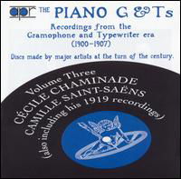 Piano G & T's Vol.3 - Chaminade / Saint-Saens - Music - APR - 5024709155330 - July 3, 2018