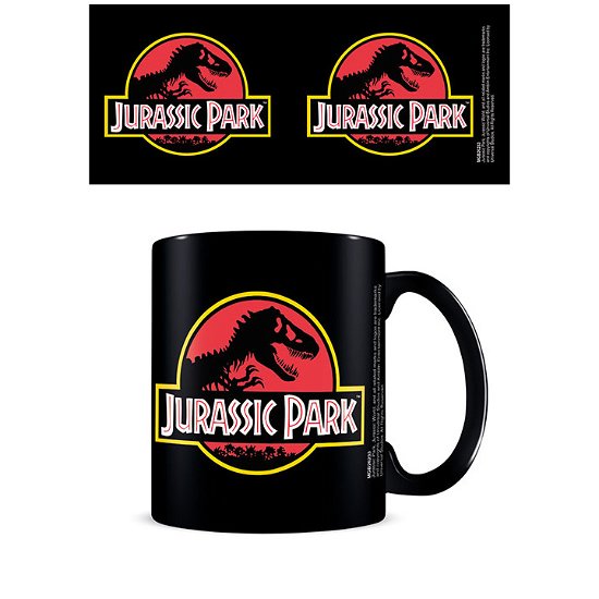 Jurassic Park (Logo) Black Pod Mug - Jurassic Park - Merchandise - JURASSIC PARK - 5050574262330 - 