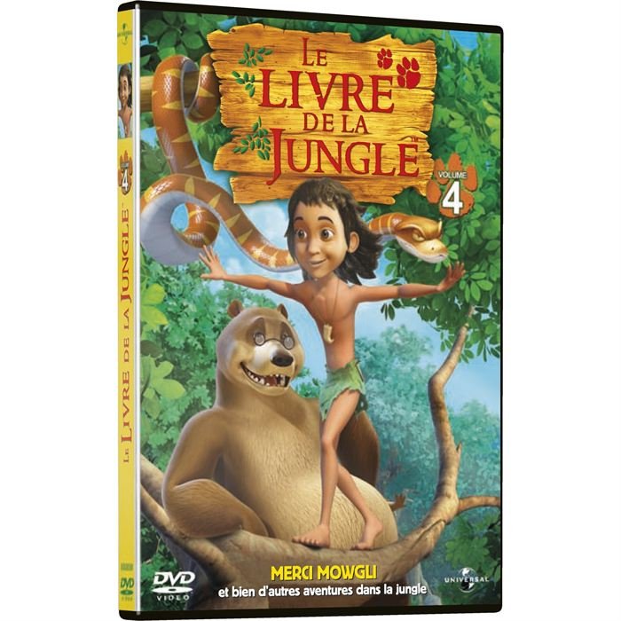 Christian Choquet · Le livre de la jungle vol. 4 : merci mowgli