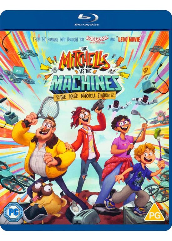 Cover for The Mitchells vs. the Machines · The Mitchells Vs The Machines (Blu-ray) (2021)