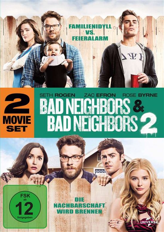 Bad Neighbors 1 & 2 - Seth Rogen,zac Efron,rose Byrne - Film - UNIVERSAL PICTURE - 5053083116330 - 8 november 2018