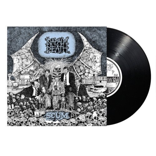 Cover for Napalm Death · Scum (Blue Sleeve) (LP) (2022)