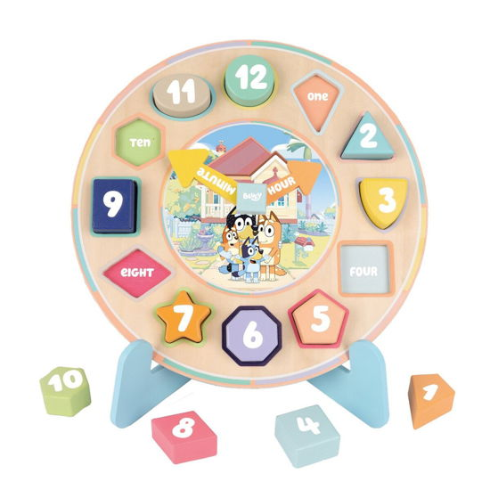 Cover for Bluey · Bluey - Puzzle Clock (249-268) (Toys)