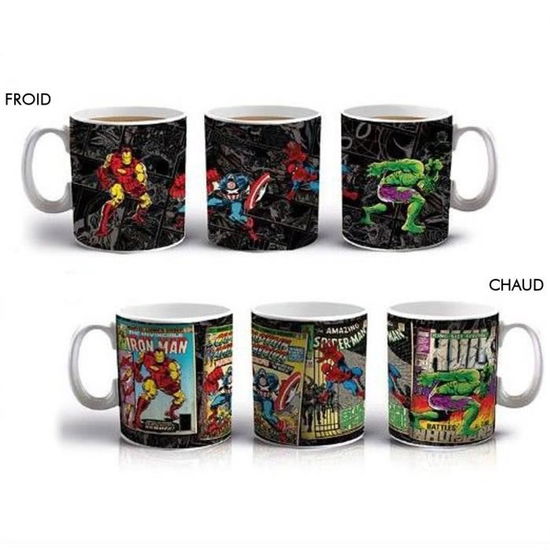 Marvel Comics Heat Change Mug - Paladone - Merchandise - Paladone - 5055964707330 - 8. juli 2019