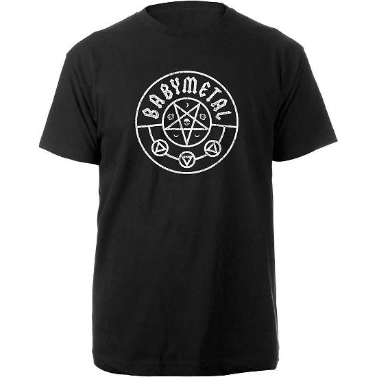Babymetal Unisex T-Shirt: Pentagram - Babymetal - Merchandise - PHD - 5056012018330 - 4. juni 2018