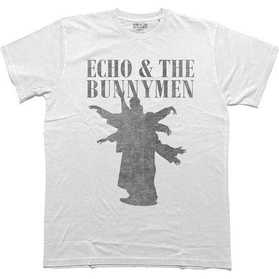 Echo & The Bunnymen Unisex T-Shirt: Silhouettes - Echo & The Bunnymen - Koopwaar -  - 5056561099330 - 