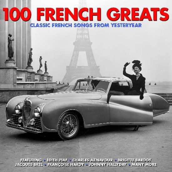 100 French Greats - V/A - Musiikki - NOT NOW MUSIC - 5060324800330 - perjantai 23. marraskuuta 2018