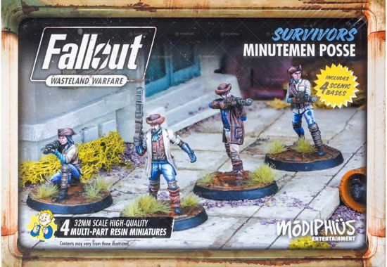 Cover for Modiphius Entertaint Ltd · Fallout Ww Survivors Minutemen Posse (MERCH) (2018)