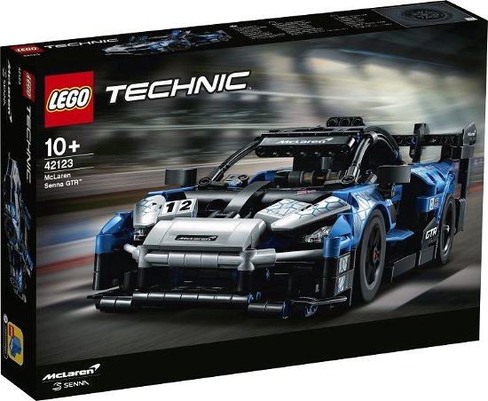 Cover for 42123 · SOP LEGO Technic McLaren Senna GTR 42123 (Legetøj) (2021)
