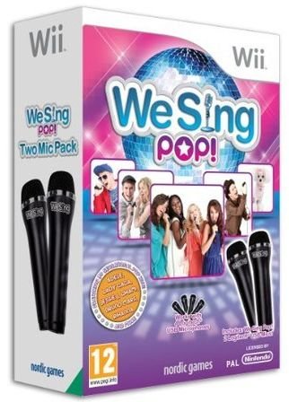 We Sing Pop 2x Mic Bundle Wii - Wii - Jogo - NORDIC GAMES PUBLISHING - 7340044301330 - 23 de março de 2012