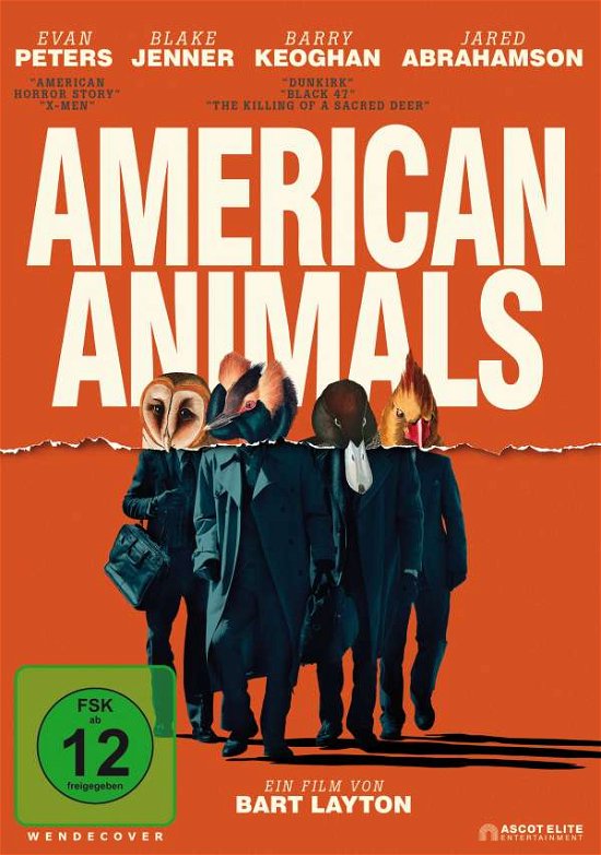 Cover for Bart Layton · American Animals (DVD) (2019)
