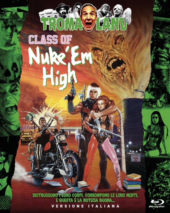 Cover for Class of Nuke'em High · Class Of Nuke'Em High (Blu-ray) (2022)