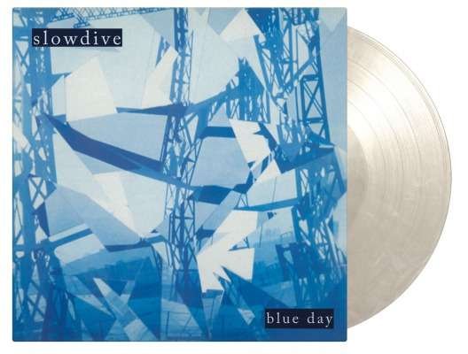 Cover for Slowdive · Blue Day / White Marbled Vinyl (LP) [Coloured edition] (2020)