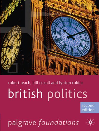 Cover for Robert Leach · British Politics - Palgrave Foundations Series (Hardcover Book) [2nd ed. 2011 edition] (2011)