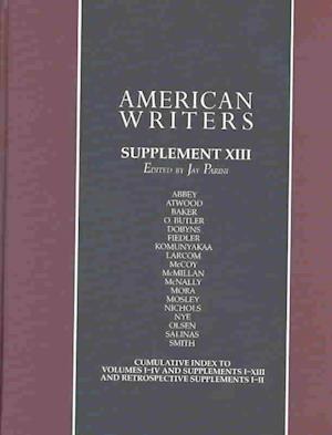 Cover for Jay Parini · American Writers: Supplement (American Writers Supplements) (Hardcover Book) (2003)