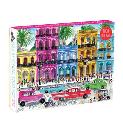 Cover for Galison · Michael Storrings Cuba 1000 Piece Puzzle (Book) (2018)