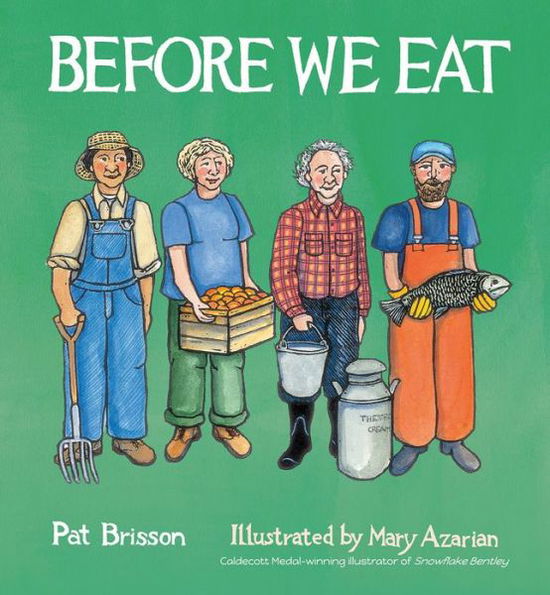 Cover for Pat Brisson · Before We Eat (Board book) (2020)