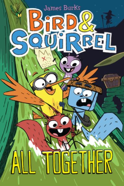 Bird & Squirrel All Together: A Graphic Novel (Bird & Squirrel #7) - James Burks - Bøger - GRAPHIX - 9781338252330 - 4. oktober 2022