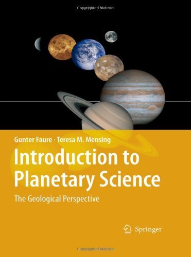 Cover for Gunter Faure · Introduction to Planetary Science: The Geological Perspective (Hardcover Book) [2007 edition] (2007)