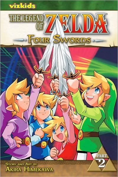 Cover for Akira Himekawa · The Legend of Zelda, Vol. 7: Four Swords - Part 2 - The Legend of Zelda (Pocketbok) (2013)