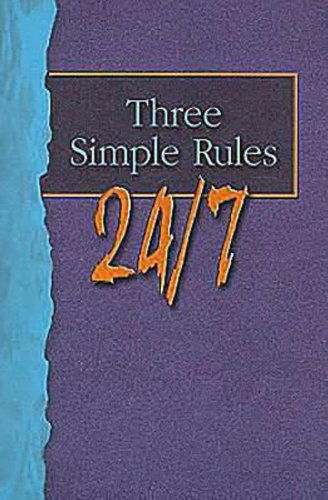 Cover for Rueben P. Job · Three Simple Rules 24/7 Student Book: a Six-week Study for Youth (Paperback Book) [Stg edition] (2008)