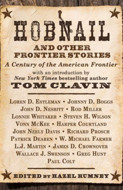 Cover for Loren D Estleman · Hobnail and Other Frontier Stories (Hardcover Book) (2019)