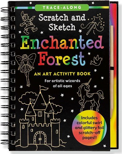 Cover for Lee and Tom Nemmers · Enchanted Forest Scratch and Sketch (An Art Activity Book for Artistic Wizards of All Ages) (Hardcover bog) [Spi edition] (2012)